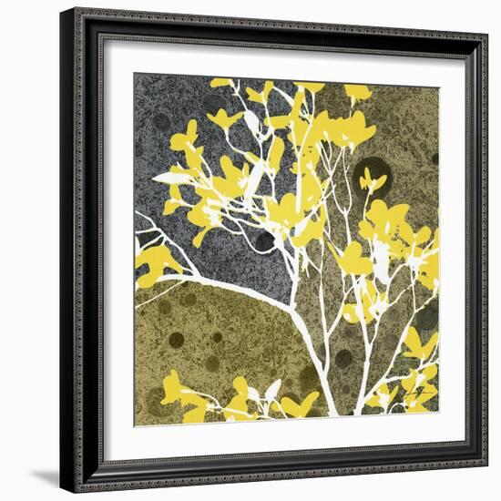 Moon Flowers III-James Burghardt-Framed Art Print