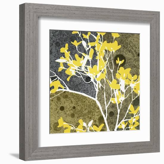 Moon Flowers III-James Burghardt-Framed Art Print