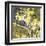 Moon Flowers III-James Burghardt-Framed Art Print