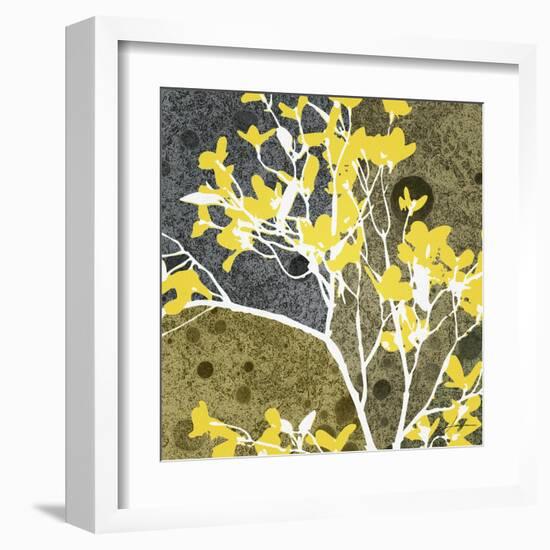 Moon Flowers III-James Burghardt-Framed Art Print