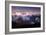 Moon Fog Wave San Francisco Skline at Night Golden Gate Bridge-Vincent James-Framed Photographic Print