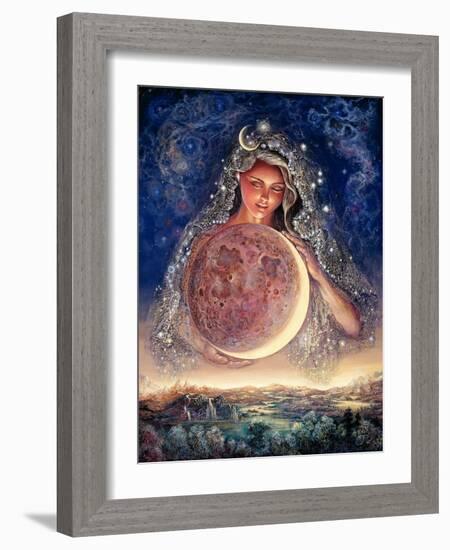 Moon Goddess-Josephine Wall-Framed Giclee Print