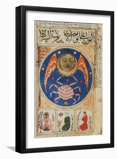 Moon in Cancer, 14th Century-Science Source-Framed Giclee Print