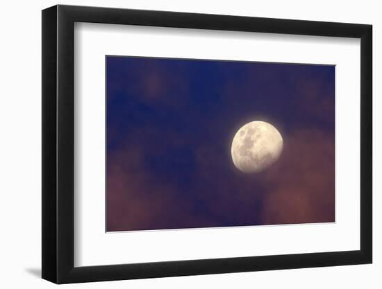 Moon in clouds-null-Framed Photographic Print