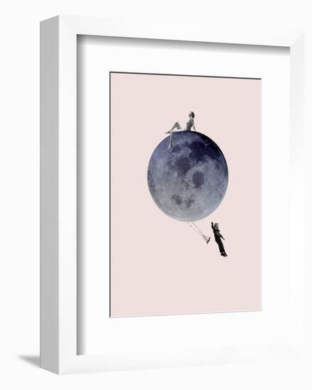 Moon Jump-Design Fabrikken-Framed Art Print