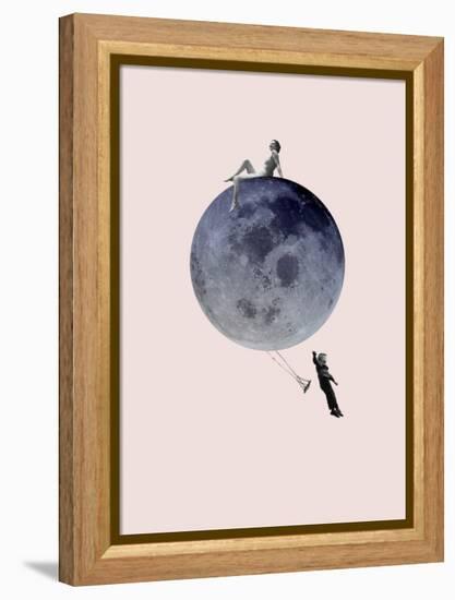 Moon Jump-Design Fabrikken-Framed Stretched Canvas