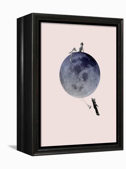 Moon Jump-Design Fabrikken-Framed Stretched Canvas