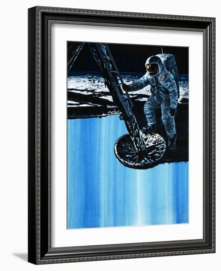 Moon Landing-Wilf Hardy-Framed Giclee Print