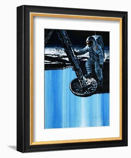 Moon Landing-Wilf Hardy-Framed Giclee Print