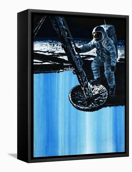 Moon Landing-Wilf Hardy-Framed Premier Image Canvas