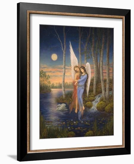 Moon Light Angel-Edgar Jerins-Framed Giclee Print