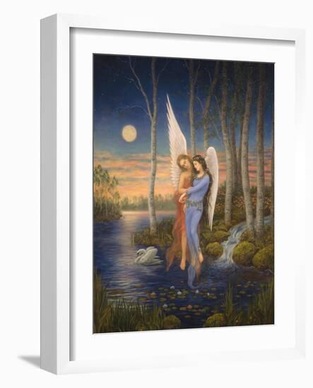 Moon Light Angel-Edgar Jerins-Framed Giclee Print