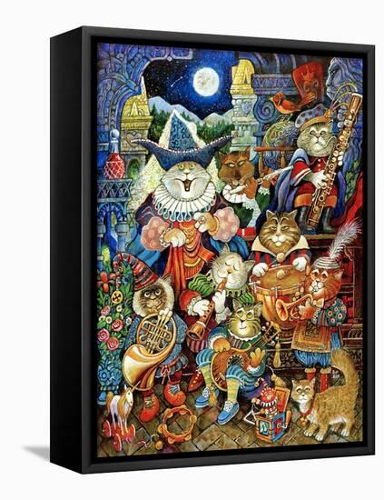 Moon Light Serenade-Bill Bell-Framed Premier Image Canvas