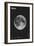 Moon : Minimal System Solar Datas, 2023 (Digital)-Florent Bodart-Framed Giclee Print