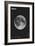 Moon : Minimal System Solar Datas, 2023 (Digital)-Florent Bodart-Framed Giclee Print