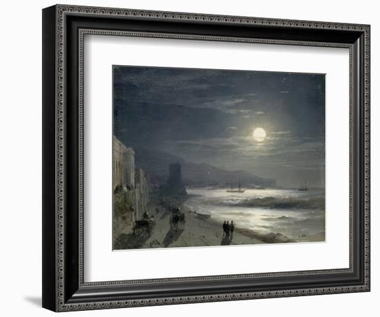 Moon Night, 1885-Ivan Konstantinovich Aivazovsky-Framed Giclee Print