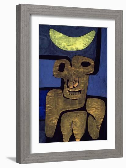 Moon of the Barbarians; Luna Der Barbaren-Paul Klee-Framed Giclee Print