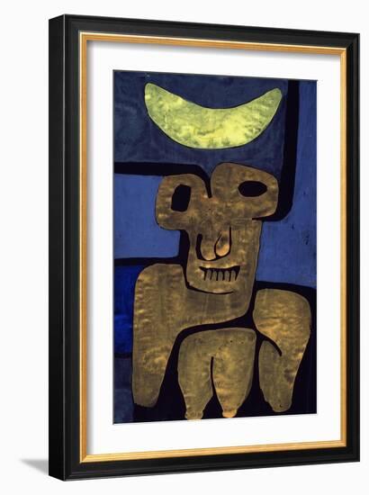 Moon of the Barbarians; Luna Der Barbaren-Paul Klee-Framed Giclee Print