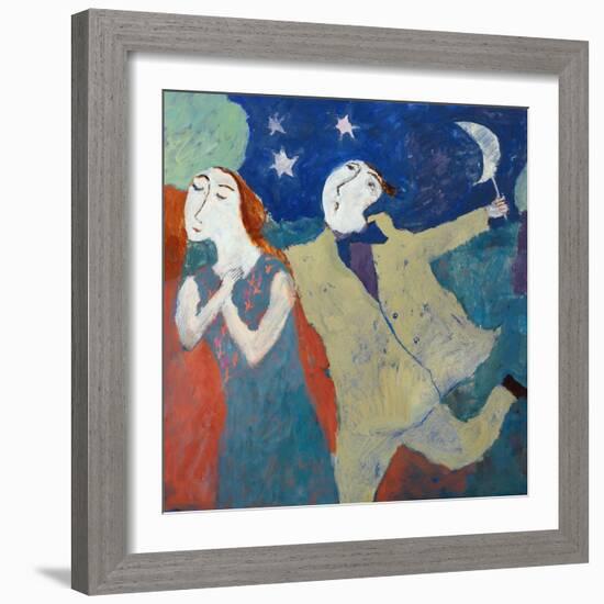 Moon on a Stick, 2004-Susan Bower-Framed Giclee Print