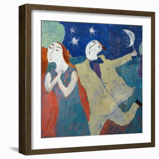 Moon on a Stick, 2004-Susan Bower-Framed Giclee Print