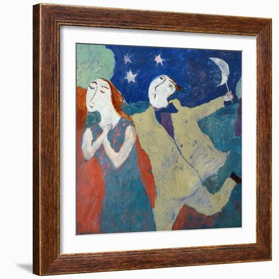 Moon on a Stick, 2004-Susan Bower-Framed Giclee Print