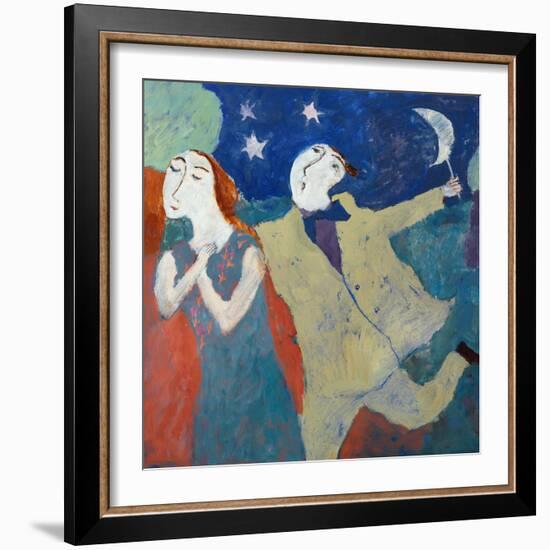 Moon on a Stick, 2004-Susan Bower-Framed Giclee Print