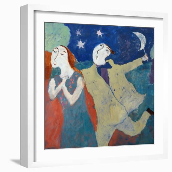 Moon on a Stick, 2004-Susan Bower-Framed Giclee Print