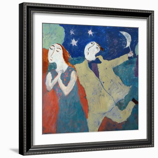 Moon on a Stick, 2004-Susan Bower-Framed Giclee Print