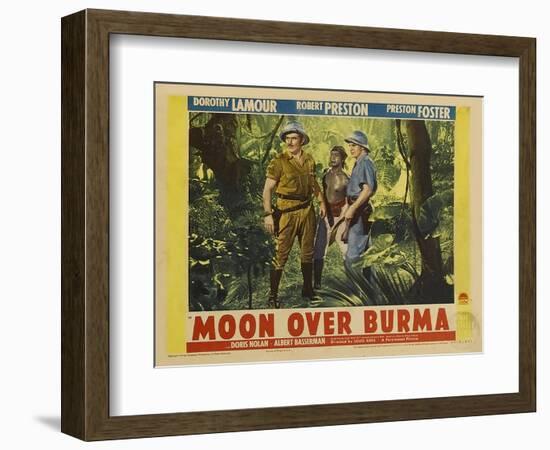 Moon Over Burma, 1940-null-Framed Art Print