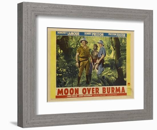 Moon Over Burma, 1940-null-Framed Premium Giclee Print
