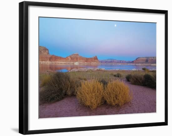 Moon Over Lake Powell-Don Paulson-Framed Giclee Print