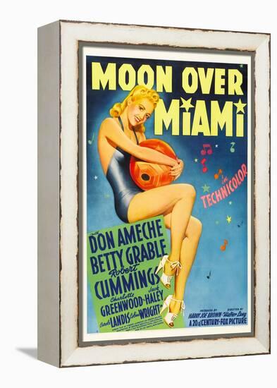 Moon over Miami, Betty Grable, 1941-null-Framed Stretched Canvas