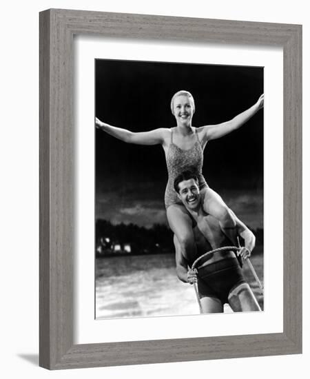 Moon Over Miami, Betty Grable, Don Ameche, 1941-null-Framed Photo