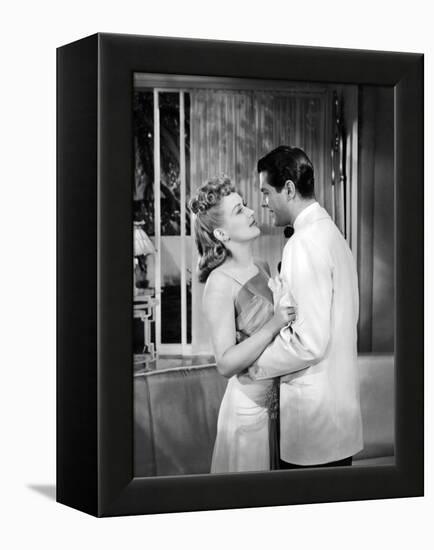 Moon Over Miami, Betty Grable, Robert Cummings, 1941-null-Framed Stretched Canvas