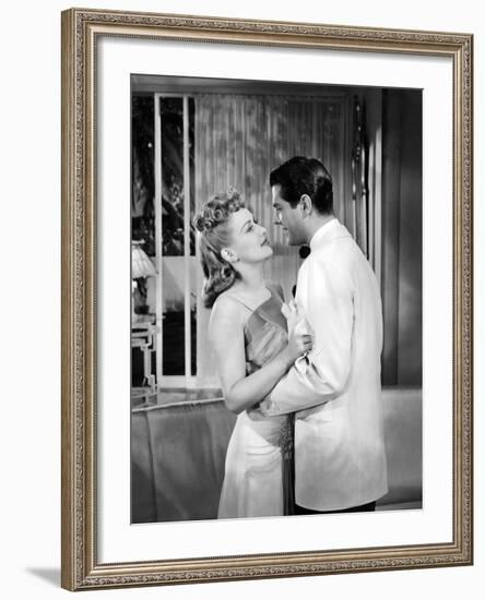 Moon Over Miami, Betty Grable, Robert Cummings, 1941-null-Framed Photo