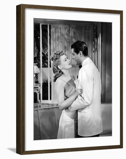 Moon Over Miami, Betty Grable, Robert Cummings, 1941-null-Framed Photo