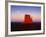 Moon Over Monument Valley, Arizona-Peter Walton-Framed Photographic Print