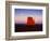 Moon Over Monument Valley, Arizona-Peter Walton-Framed Photographic Print