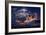 Moon Over Nubble-Michael Blanchette Photography-Framed Photographic Print