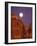 Moon over Orange Striated Rock Structures in Canyonlands National Park, Utah-John Loengard-Framed Photographic Print