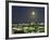 Moon over South Beach, Miami, Florida, USA-Robin Hill-Framed Photographic Print