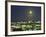 Moon over South Beach, Miami, Florida, USA-Robin Hill-Framed Photographic Print