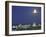 Moon over South Beach, Miami, Florida, USA-Robin Hill-Framed Photographic Print