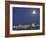 Moon over South Beach, Miami, Florida, USA-Robin Hill-Framed Photographic Print