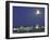 Moon over South Beach, Miami, Florida, USA-Robin Hill-Framed Photographic Print