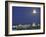 Moon over South Beach, Miami, Florida, USA-Robin Hill-Framed Photographic Print