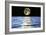 Moon Over the Sea, Composite Image-Victor De Schwanberg-Framed Photographic Print