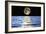 Moon Over the Sea, Composite Image-Victor De Schwanberg-Framed Photographic Print