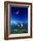 Moon Over Tufa Formations, Mono Lake Tufa State Reserve, Mono Lake, U.S.A.-Mark Newman-Framed Photographic Print