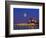 Moon Over Vancouver and Coal Harbor-Ron Watts-Framed Photographic Print